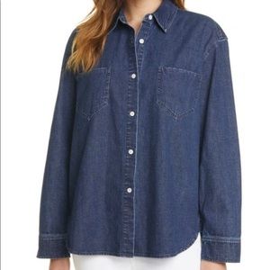 NWT Jenni Kayne o'keefe shirt blue